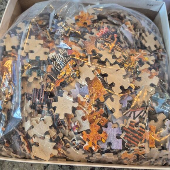 Buffalo Games Charles Wysocki Noah & Friends 1000 pc Jigsaw Puzzle - Picture 9 of 10